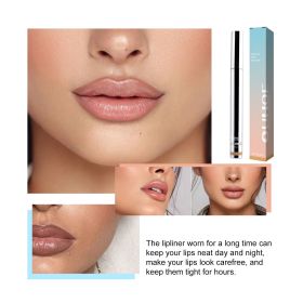 Mineral OilOUHOE Peel Off Lipliner Plump Lip Lines Show Lip Color Without Taking Off Makeup Peel Off Lipliner